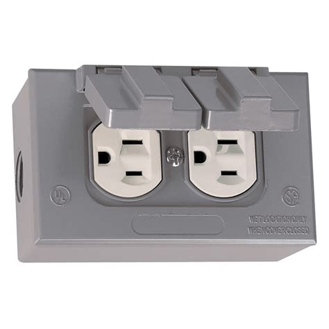 white electrical outlet box|lowe's electrical outlet boxes.